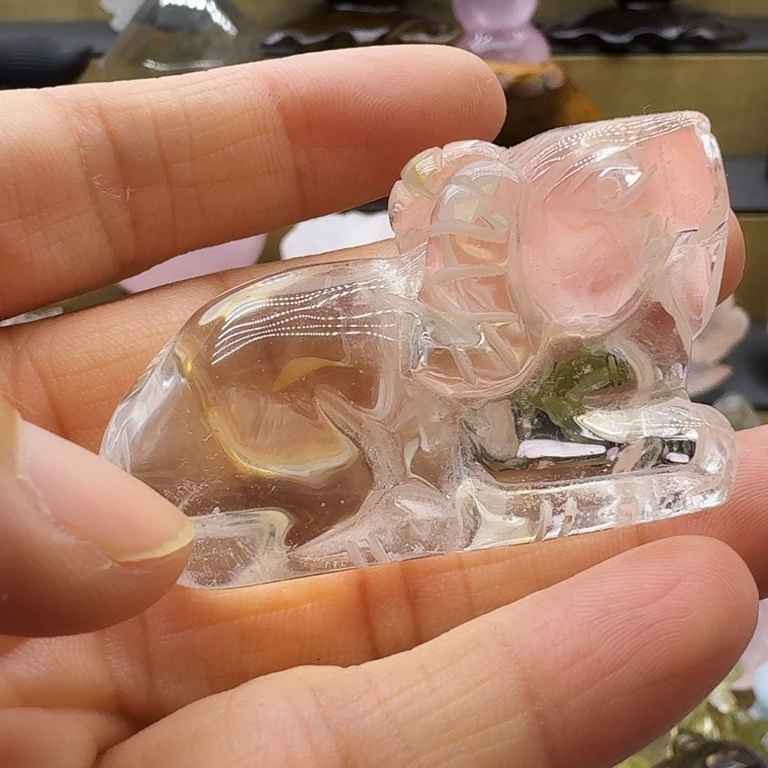 摆件未镶嵌水晶生肖羊