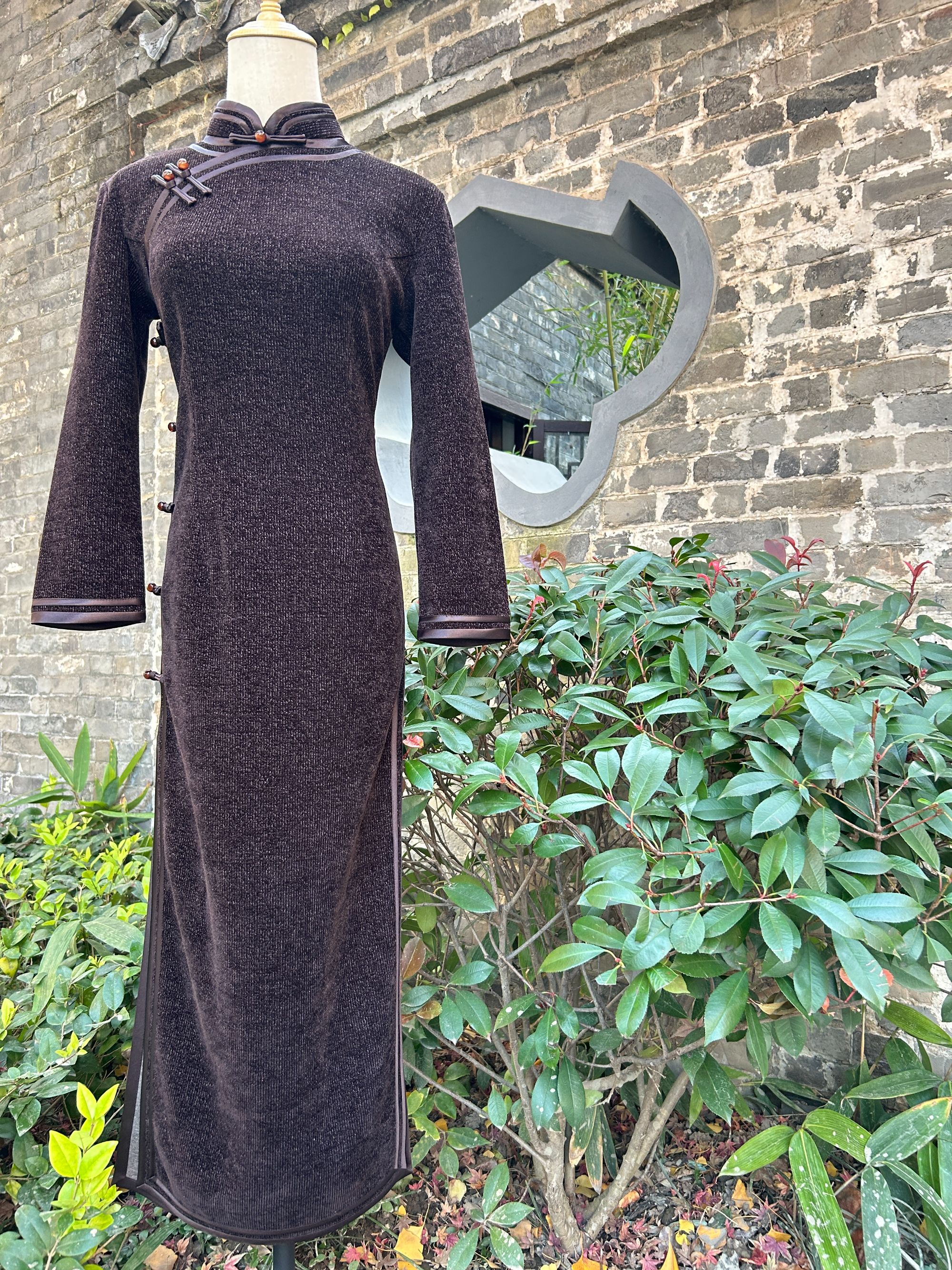 【榛织】2025年秋季新款复古百搭优雅大方日常淑女旗袍