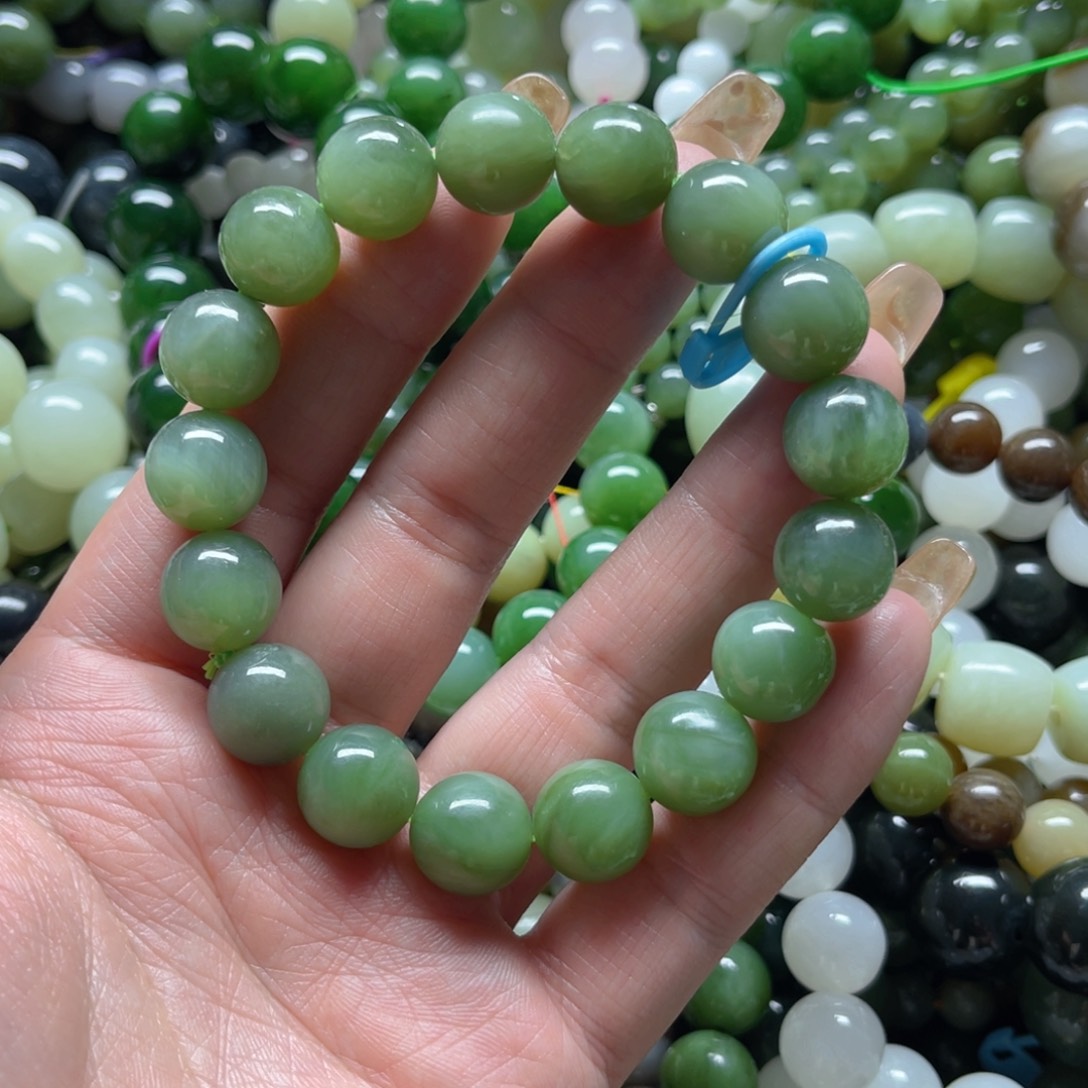 和田玉手链未镶嵌