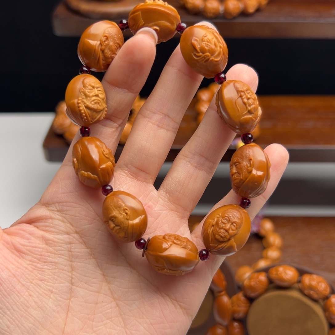 橄榄核手串/手链罗汉