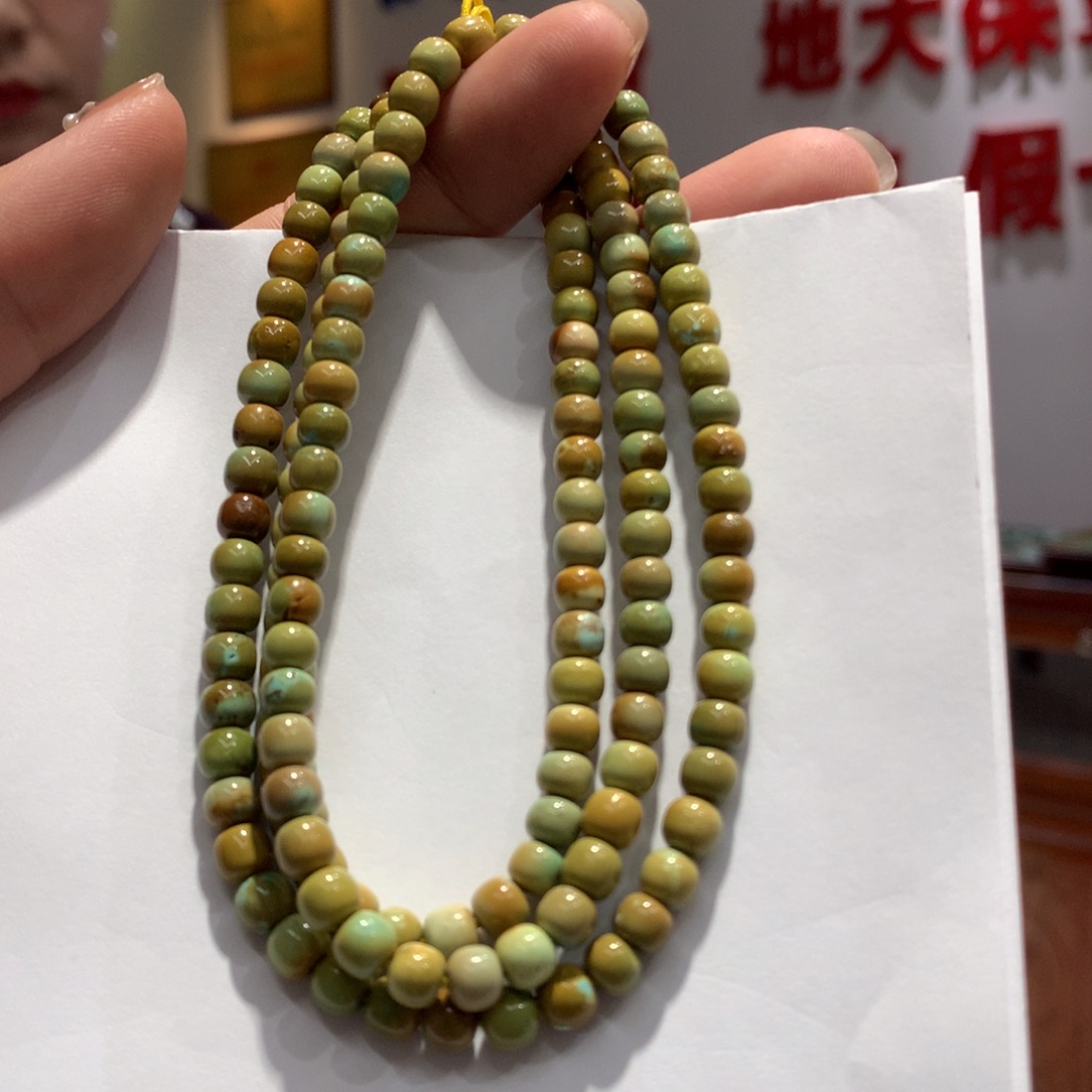 绿松石长链未镶嵌