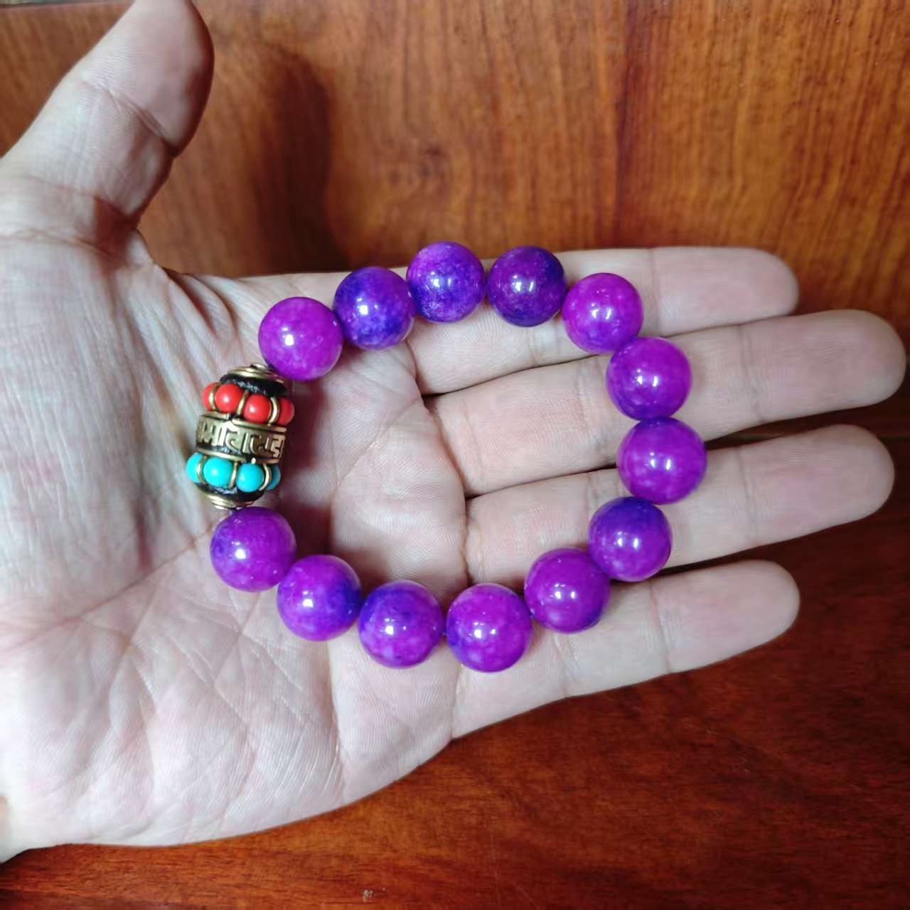 SJL紫手串男女款