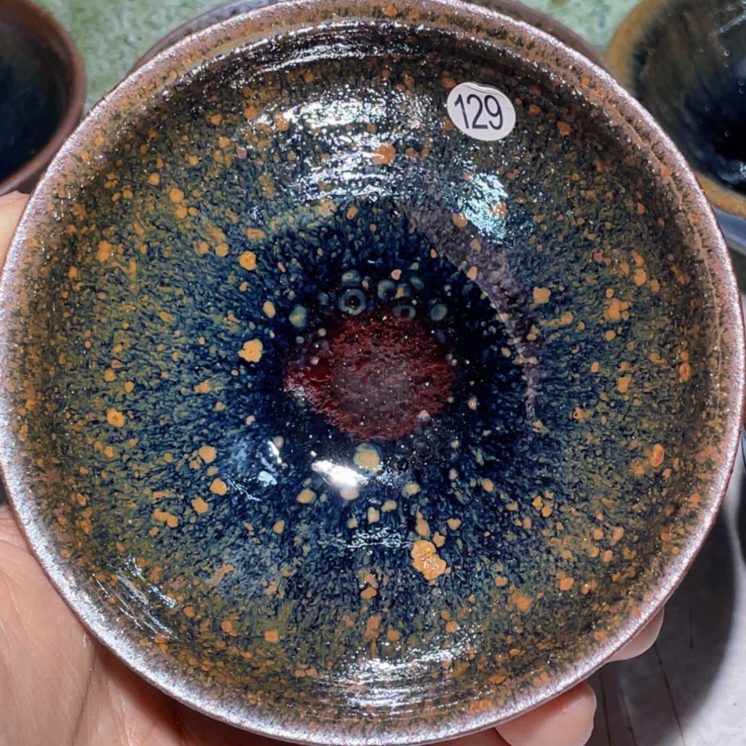 茶盏龙窑柴烧建盏129