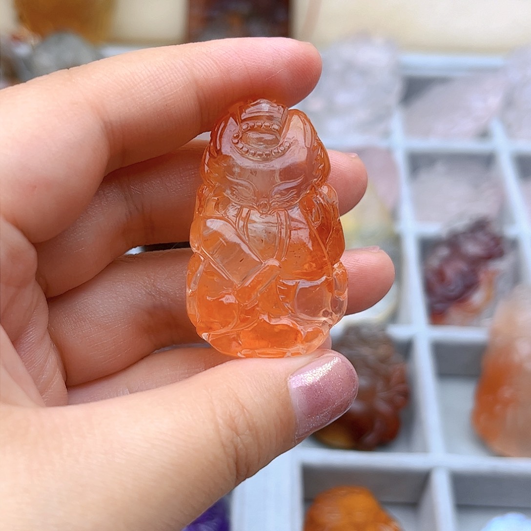 水晶吊坠(不含链)未镶嵌