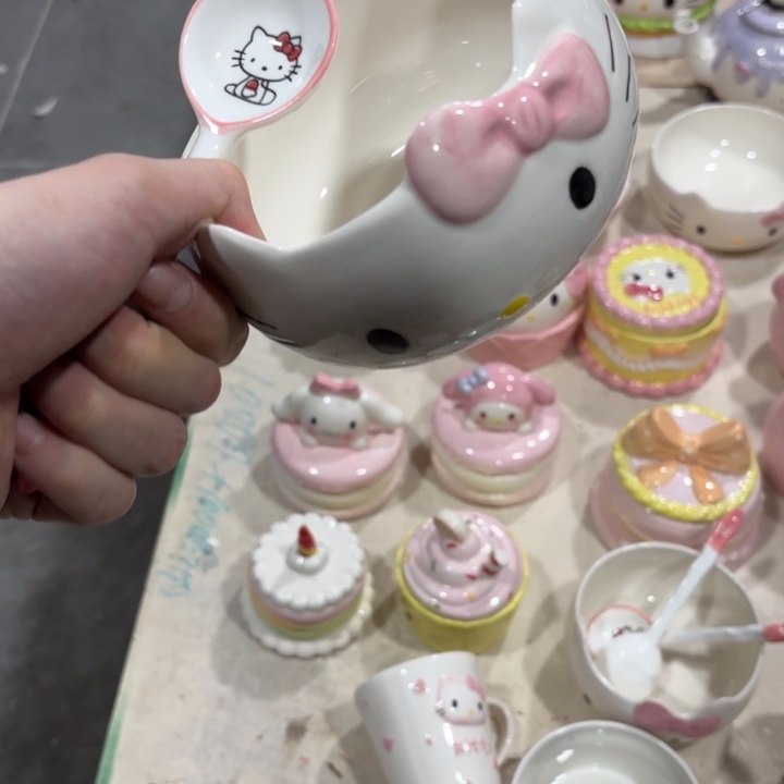 高温陶瓷釉下彩餐具