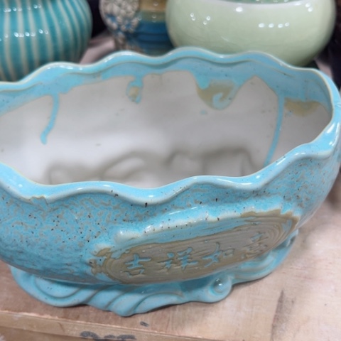 陶瓷新年快乐都是福利盆各位姐姐