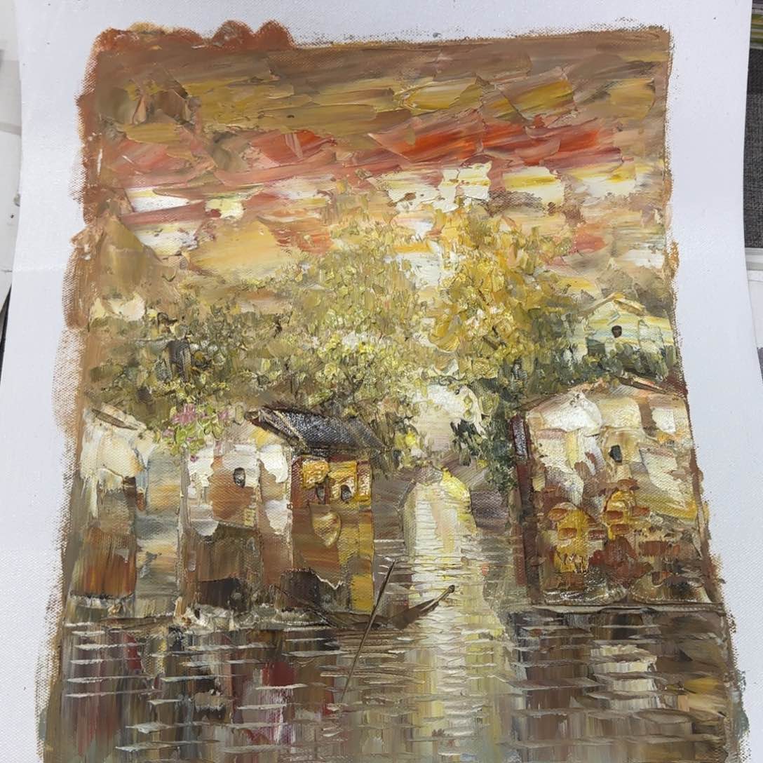 油画好的人会在你身边