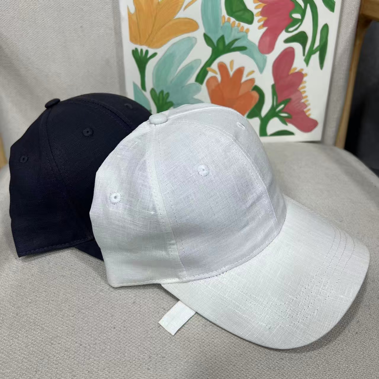 麻品汇·汉麻四季通用棒球帽鸭舌帽轻奢百搭时尚
