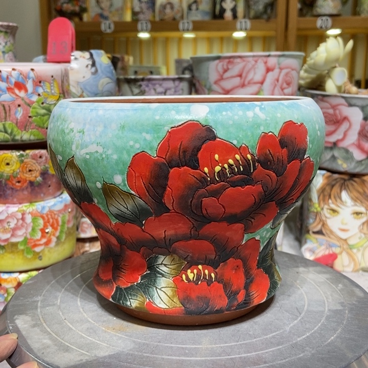 景德镇艺术手绘作品