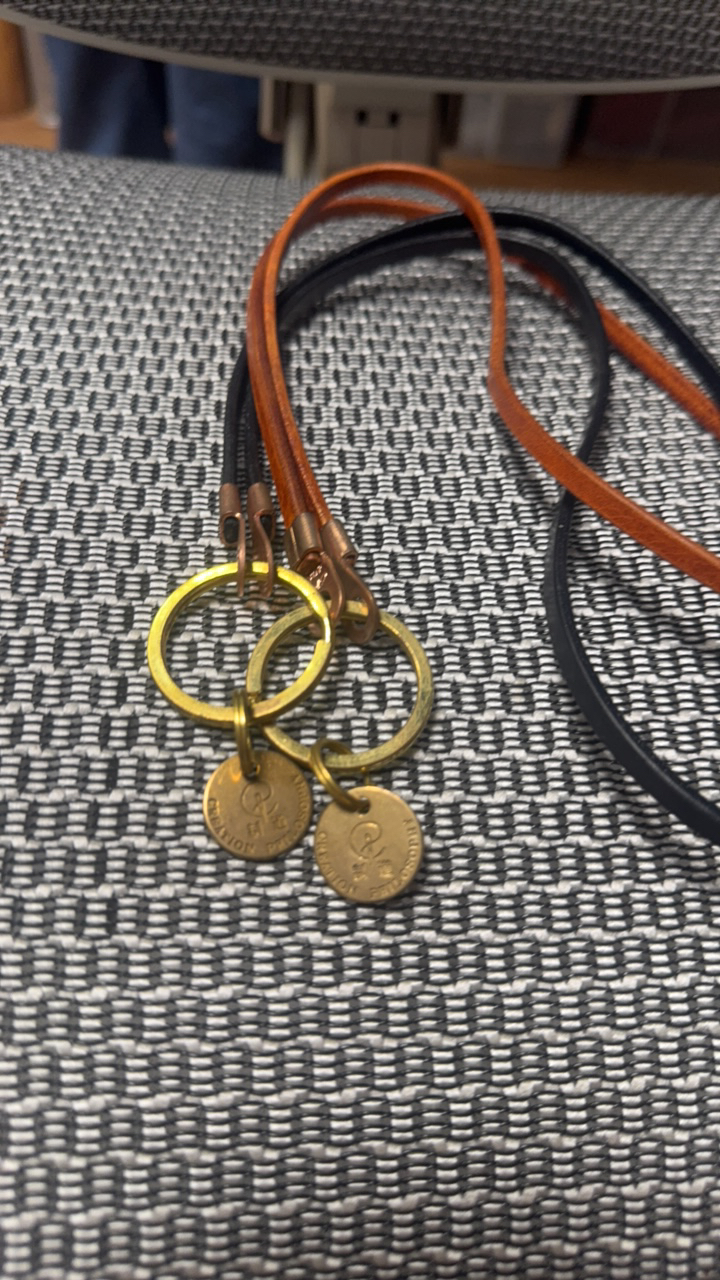 WANMUWANPI/顽木顽皮铜扣皮绳个性复古