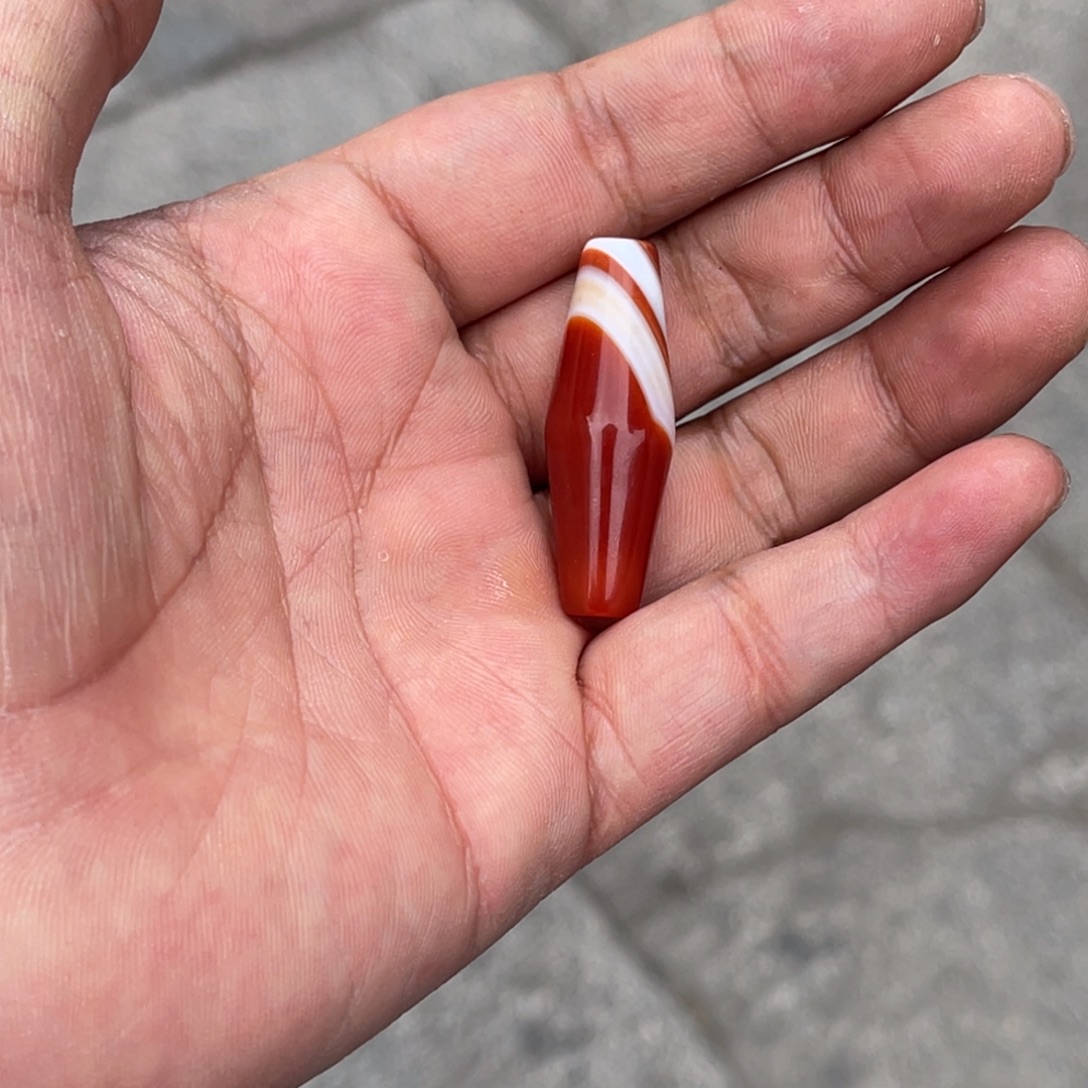 玛瑙/玉髓散珠锁骨项链