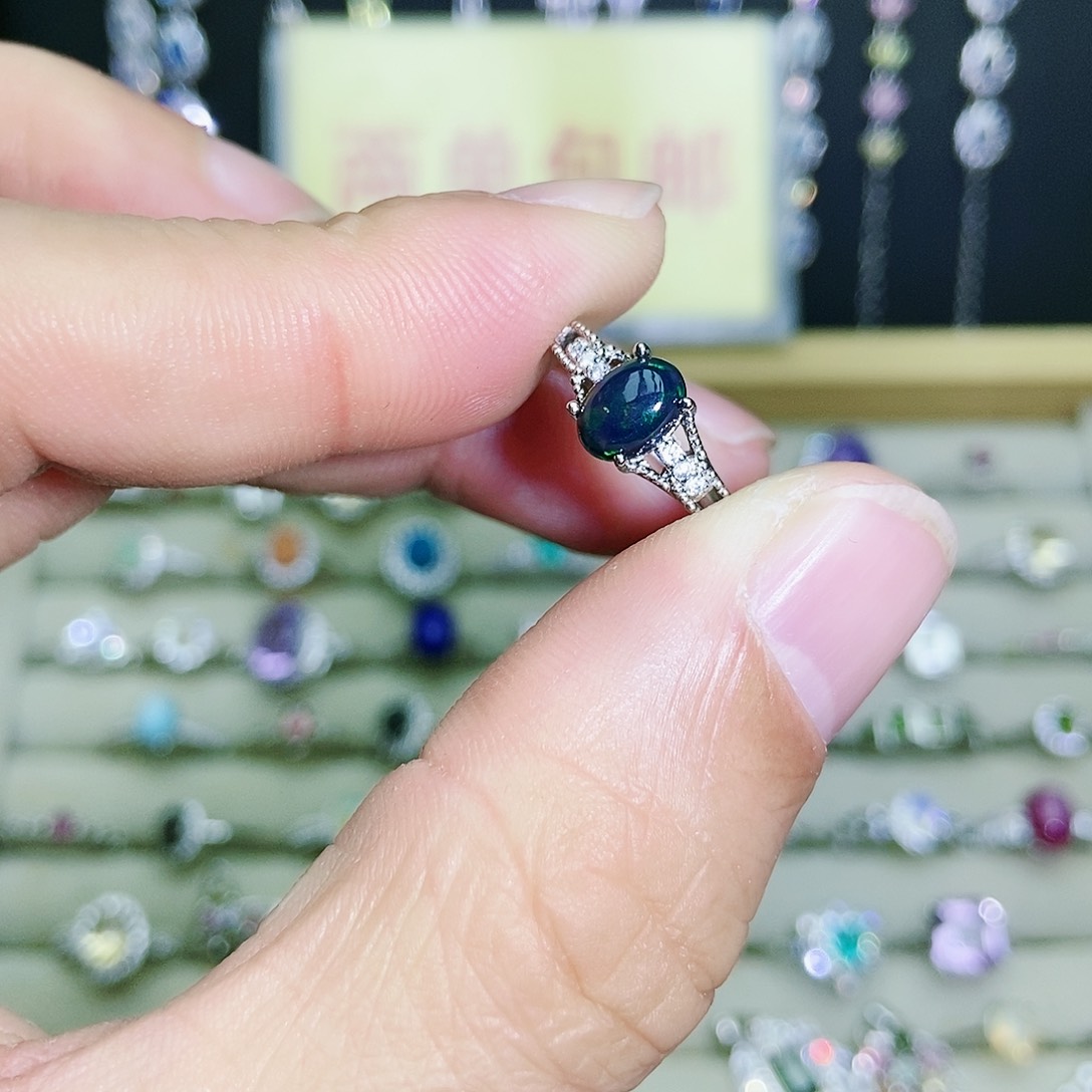 【闪购商品】未镶嵌欧泊戒指