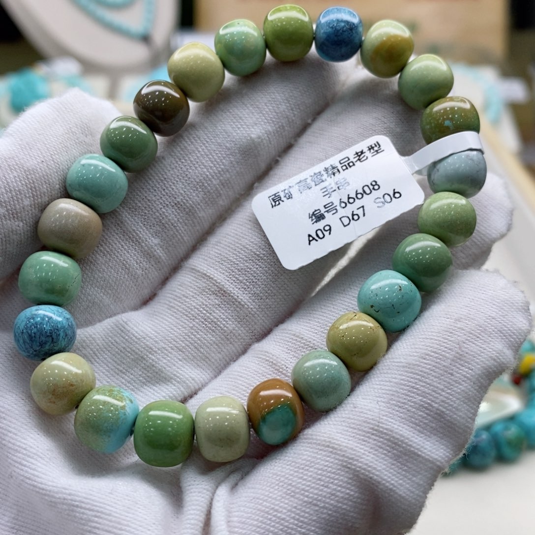 绿松石珠宝奇石未镶嵌