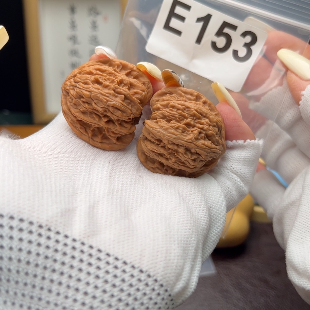 文玩核桃把件35密纹e153