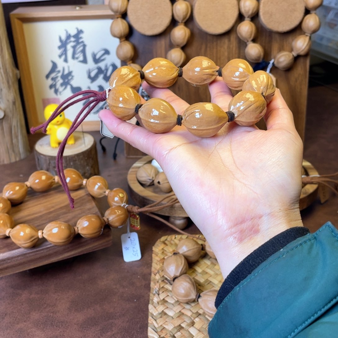 橄榄核手串/手链放*。2229梅林铁核