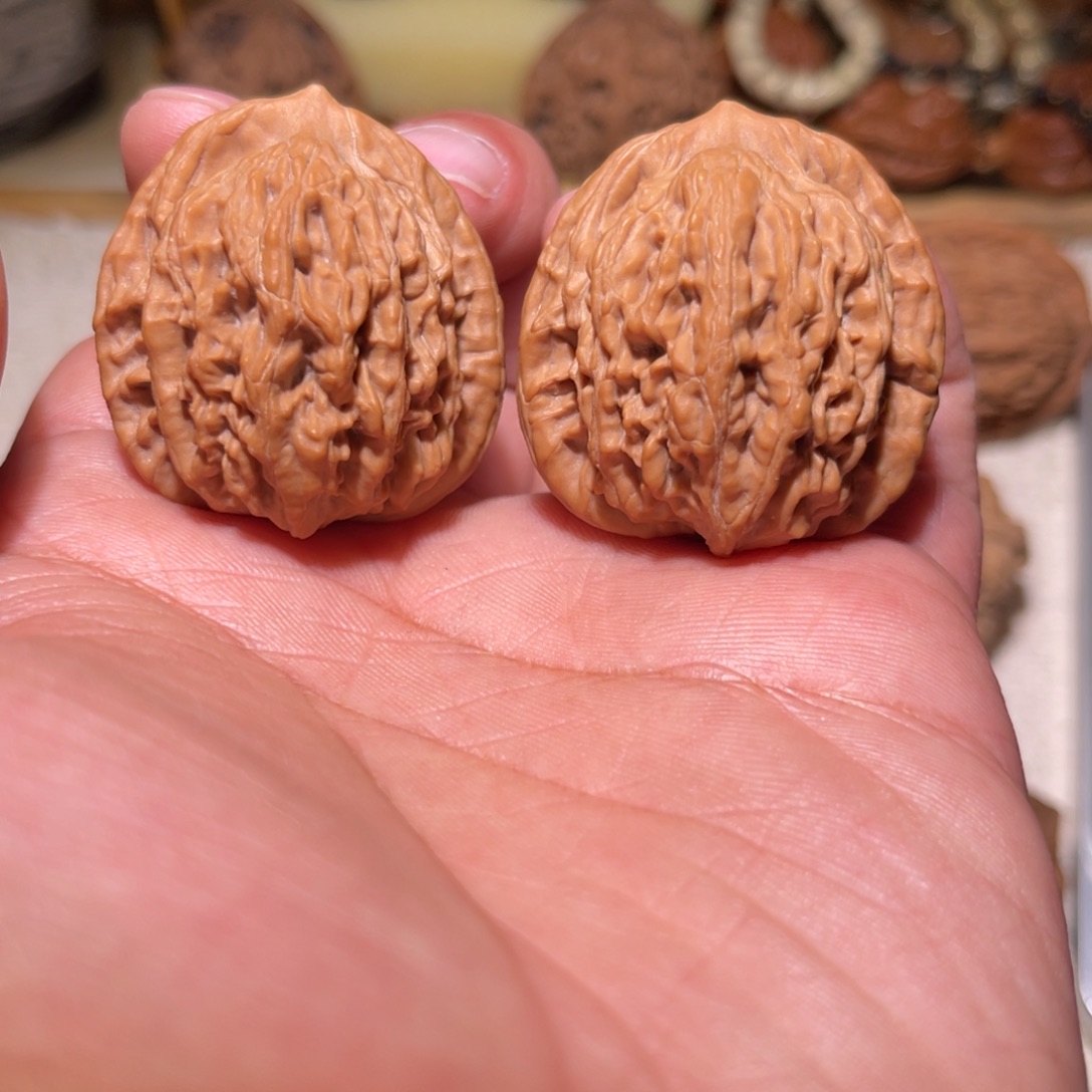 把件文玩核桃36堂虎