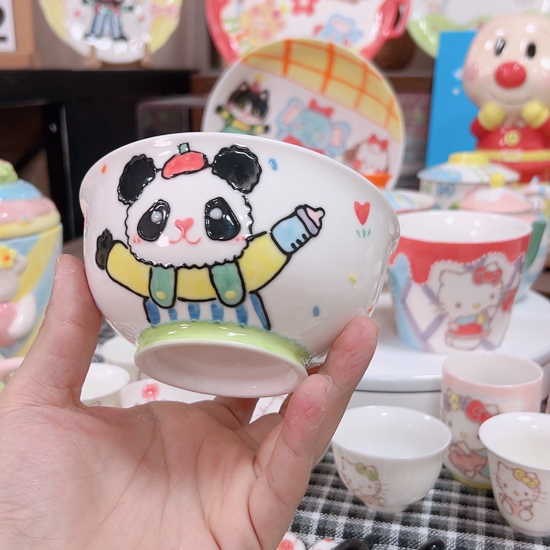 可爱陶瓷高温手作