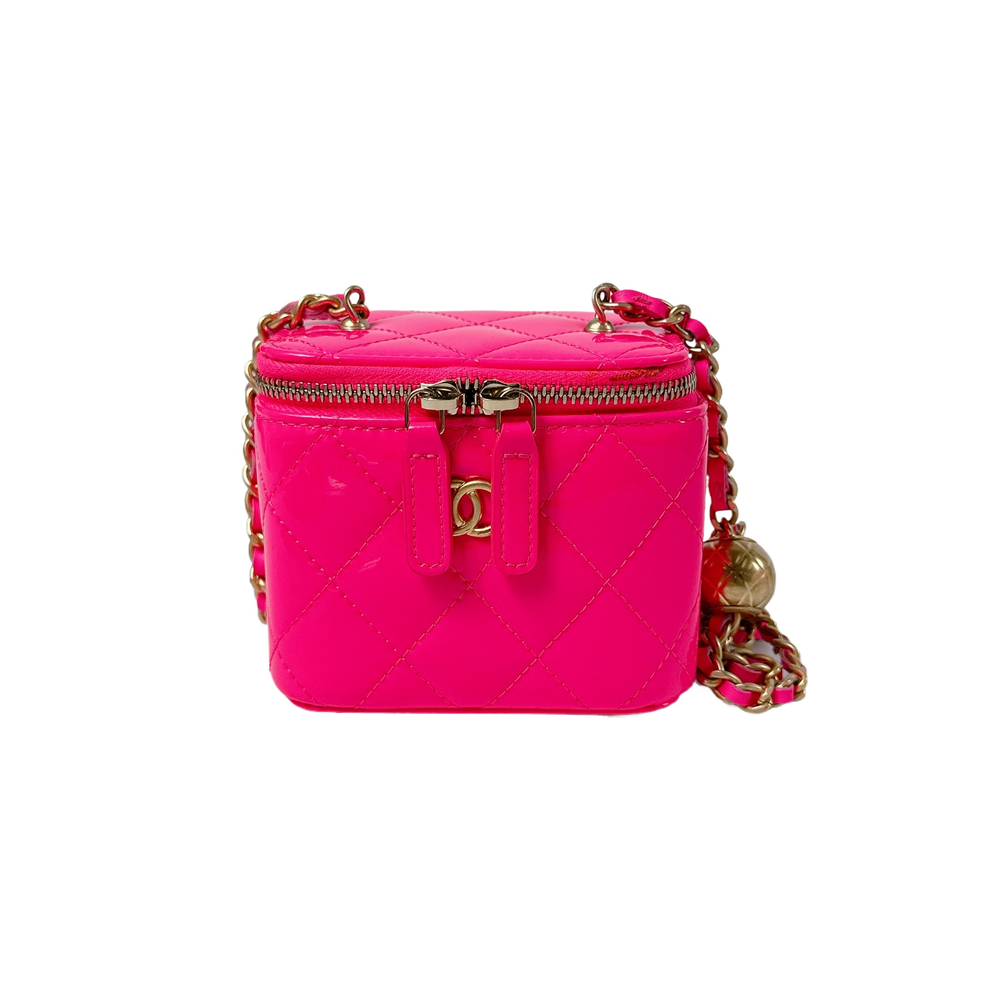 95新 香奈儿 安洁利严选迷你盒子/BK0145469 斜挎包