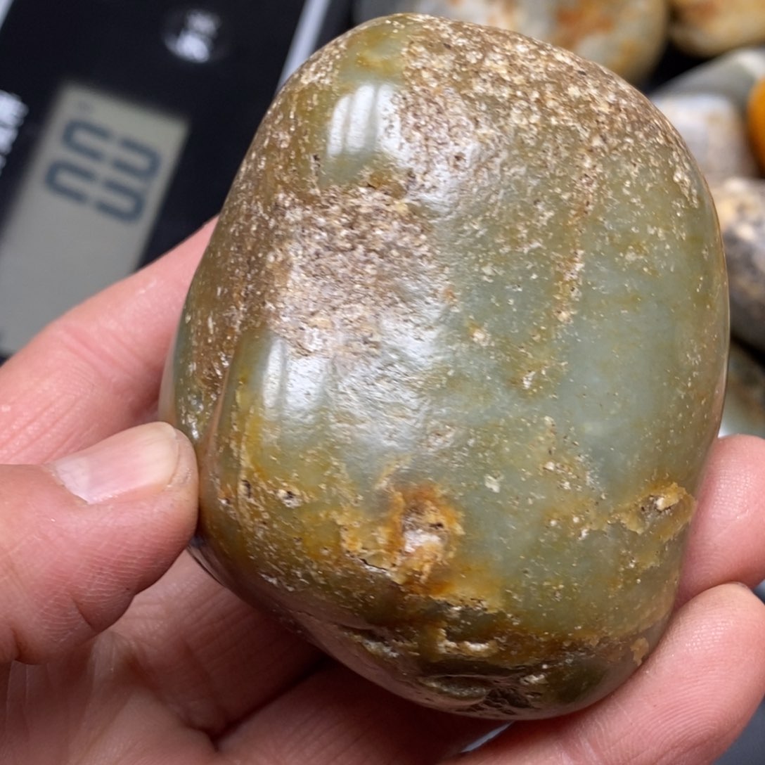 和田玉挂件银S925镀金镶嵌