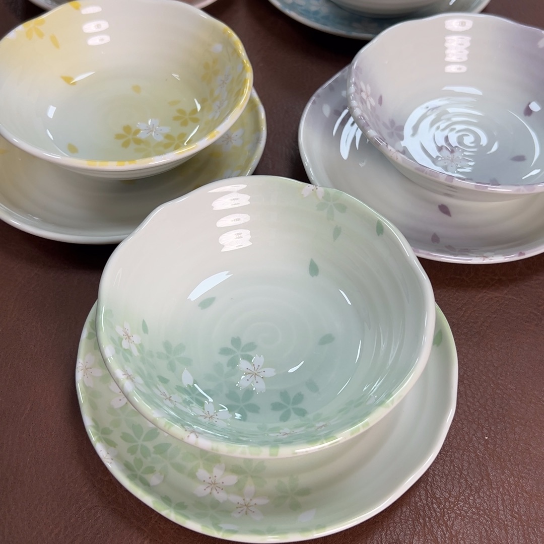 陶瓷千代十件套原盒