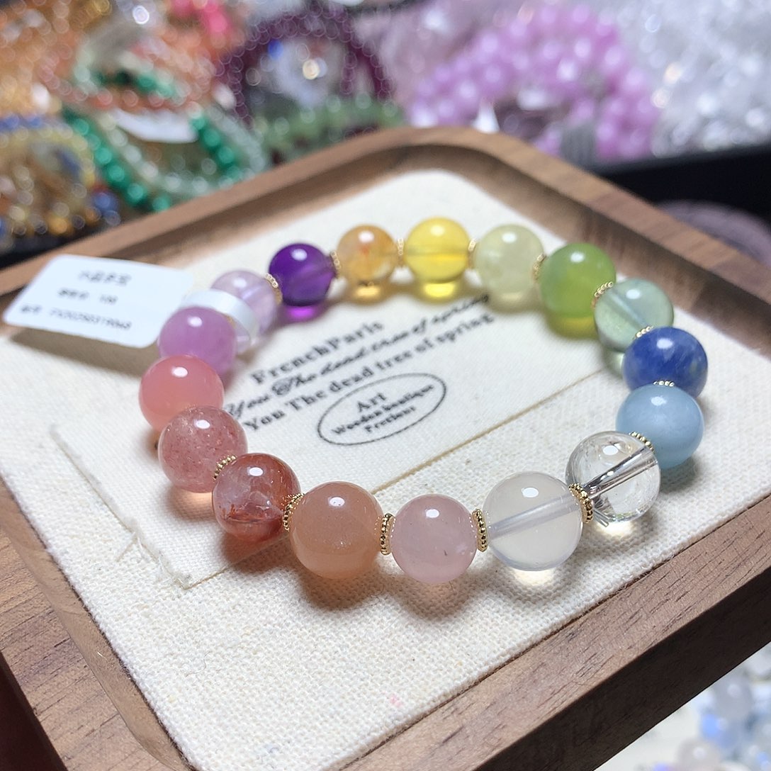 水晶手串未镶嵌随机发