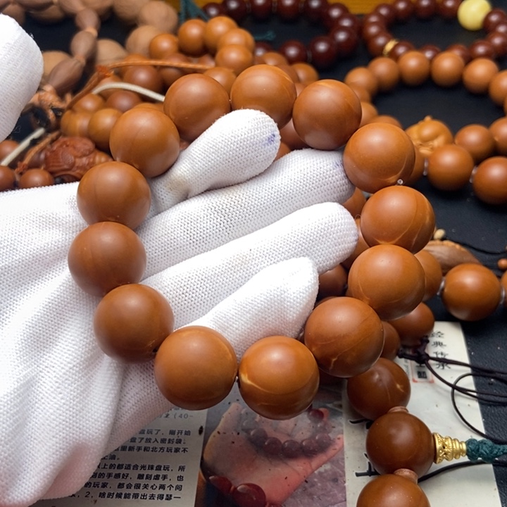 橄榄核手串/手链1.78老料铁核全品不同轴