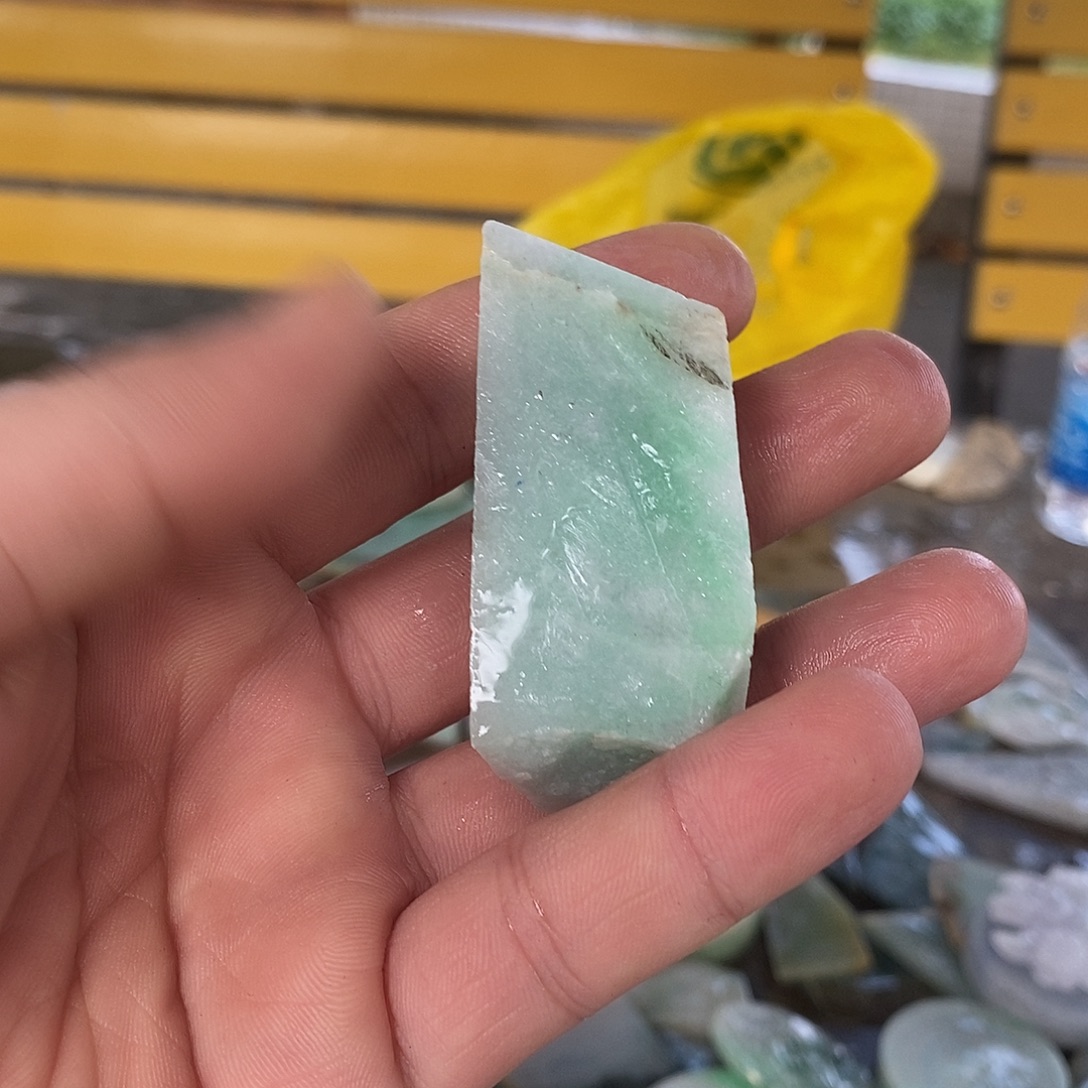 翡翠未镶嵌挂件天然缅甸翡翠