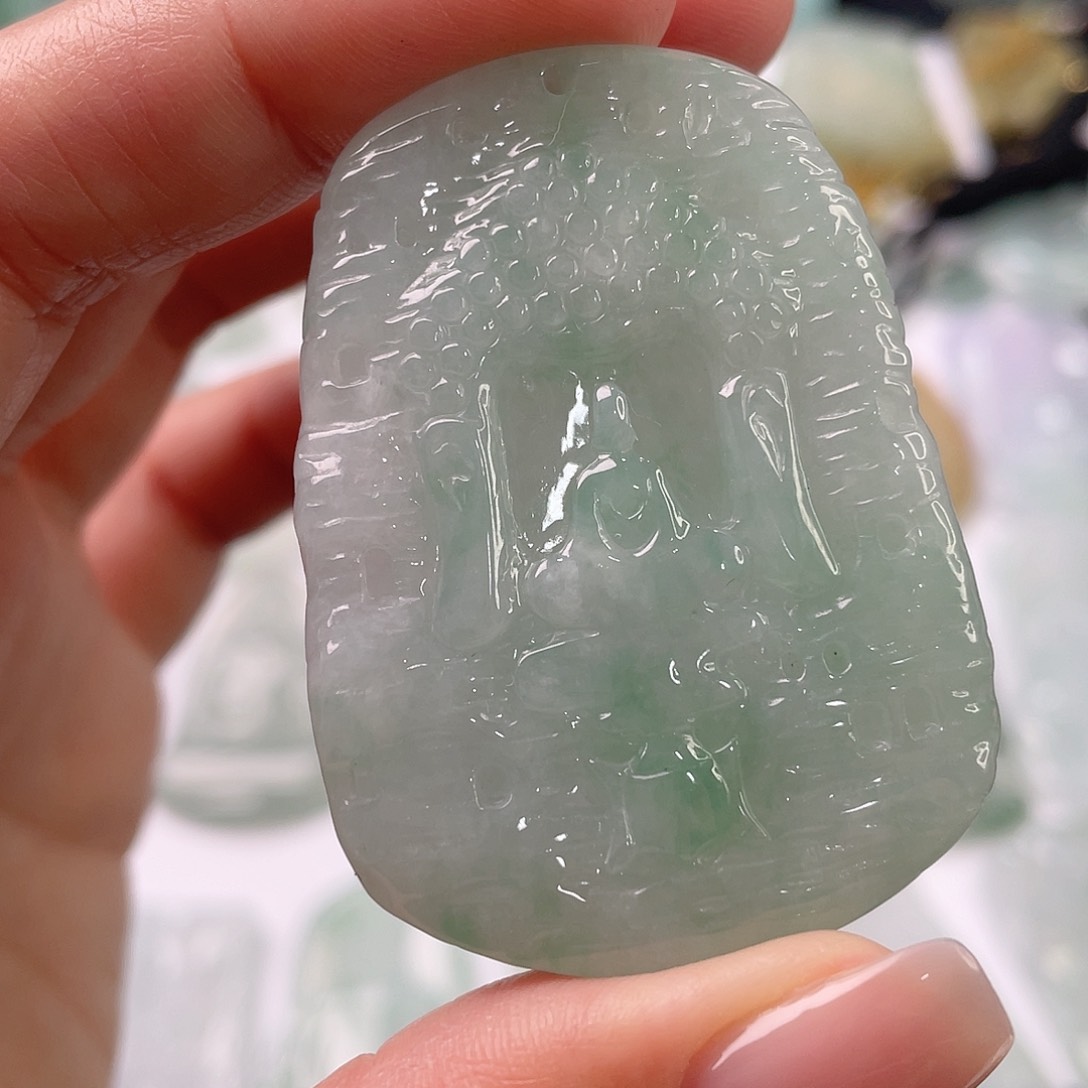 吊坠(不含链)未镶嵌翡翠1