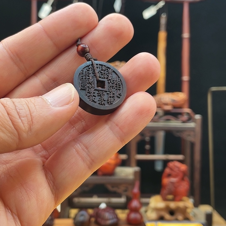 檀香紫檀（小叶紫檀）山鬼花钱