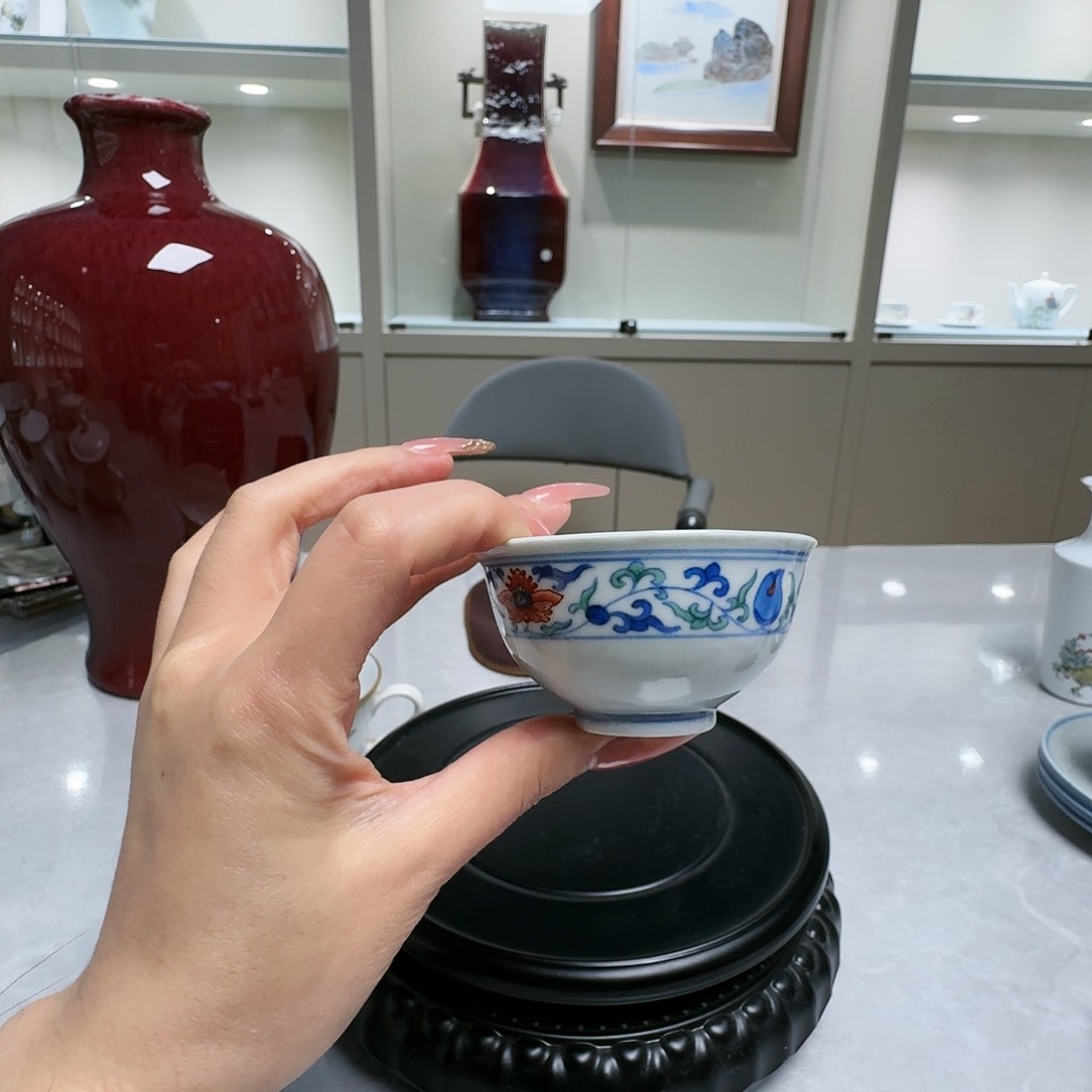 摆件幸***琳景德镇陶瓷碗一个