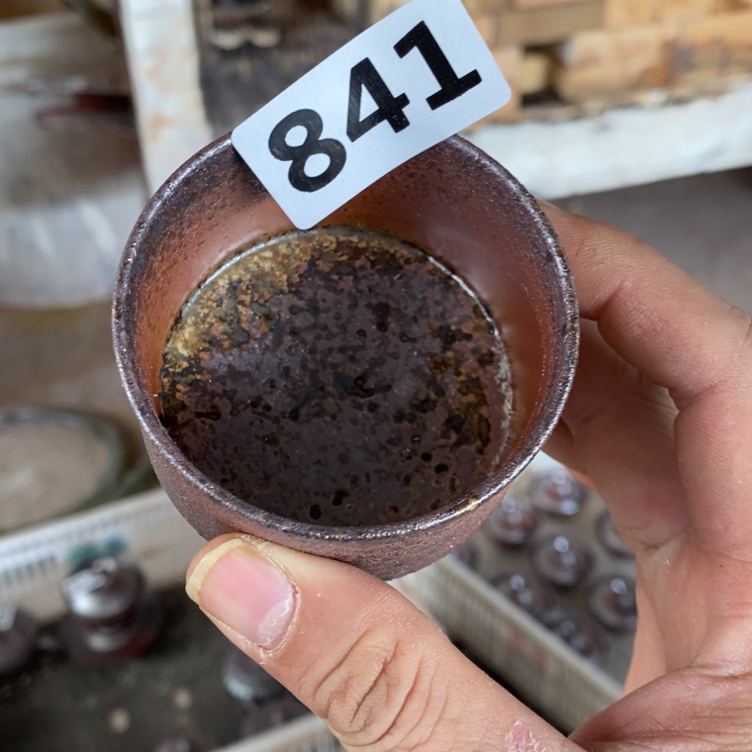 柴烧茶具陶瓷杯子