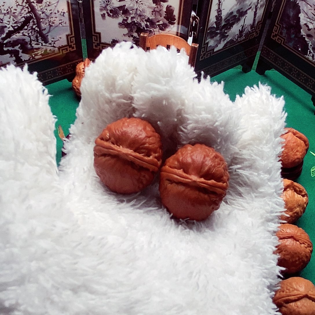 文玩核桃把件麒麟珠