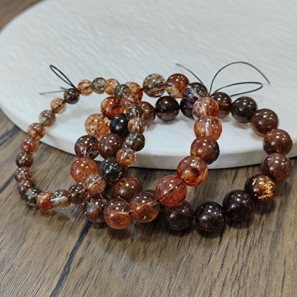 【小院甄选】原创黑金超单圈手链 多样式发一件 约8mm  2445BB