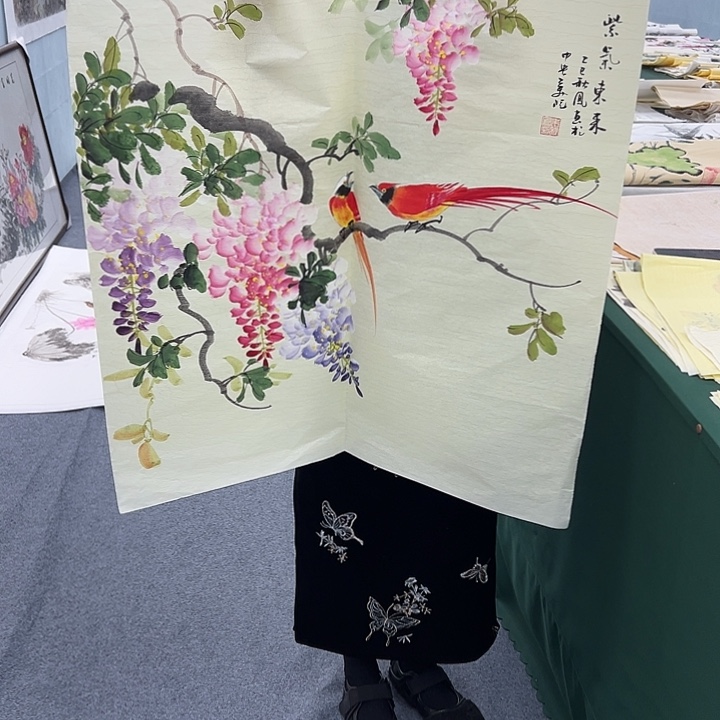 国画手绘国画大捡漏！