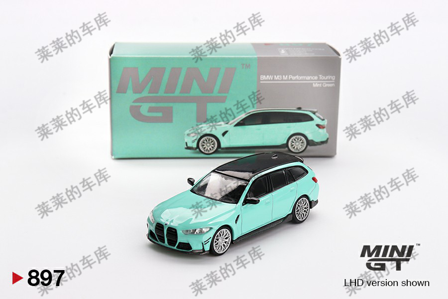 MINI GT 1:64 BMW M3 M Performance Touring Mint Green #897