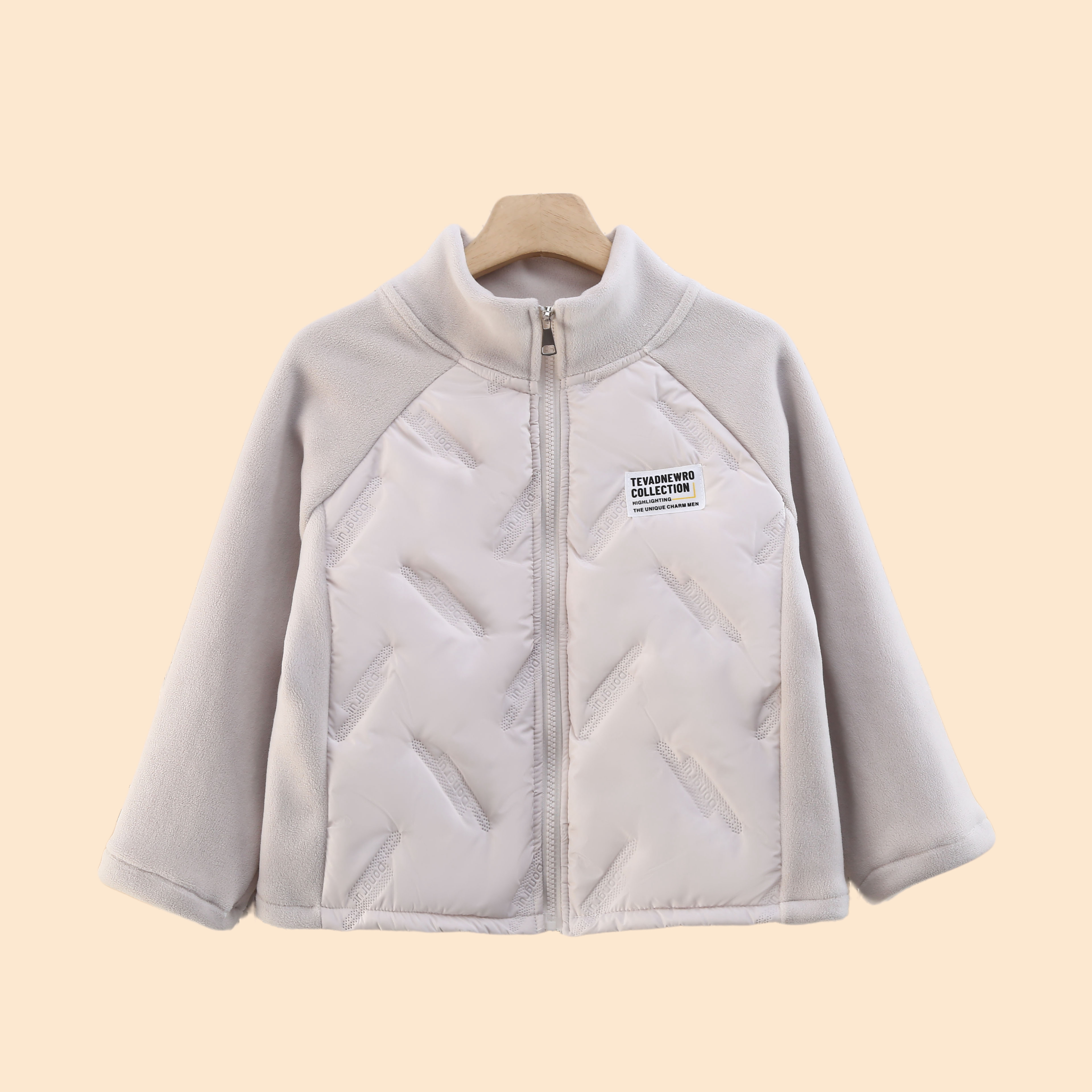 2025新款加绒加厚款常规款棉服棉袄男童童装中大童上衣