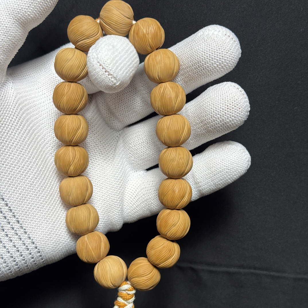 【尊佑文玩】全品15+卷卷酥猴头文玩手串