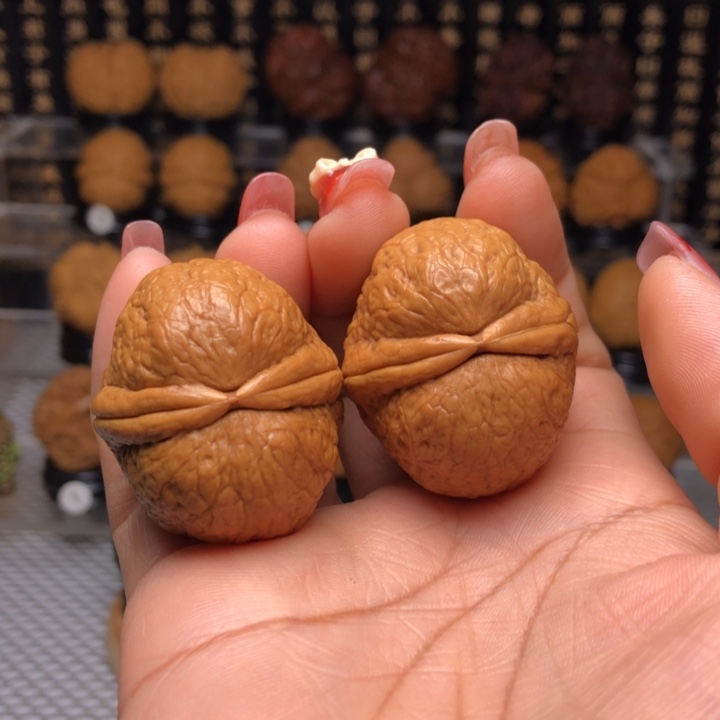 橄榄核吊坠5仙鹤顶