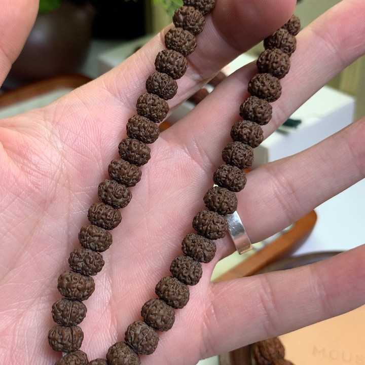 金刚菩提手串9尺寸平细头货全品无修