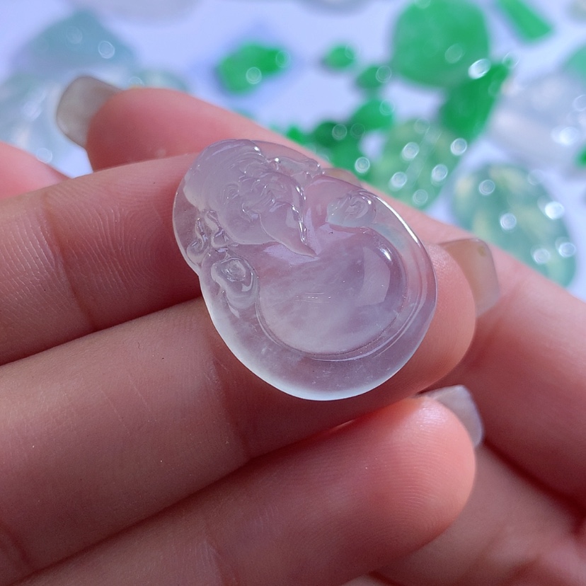 【闪购商品】翡翠未镶嵌颈饰缅甸翡翠 