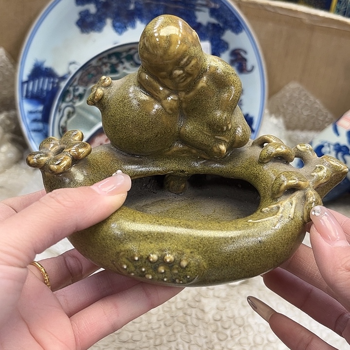 瓷片瓷器摆件瓷器材料