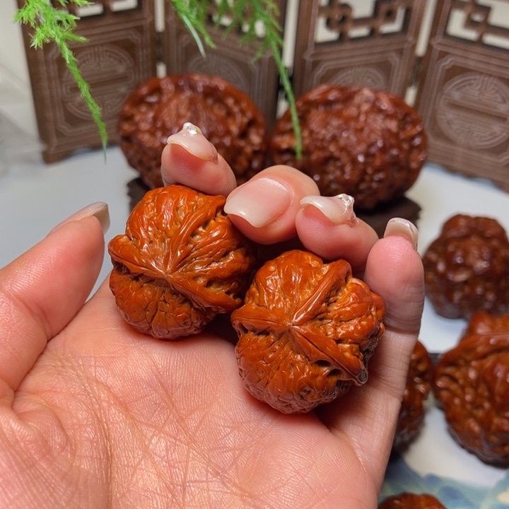 吊坠文玩核桃云铁三棱