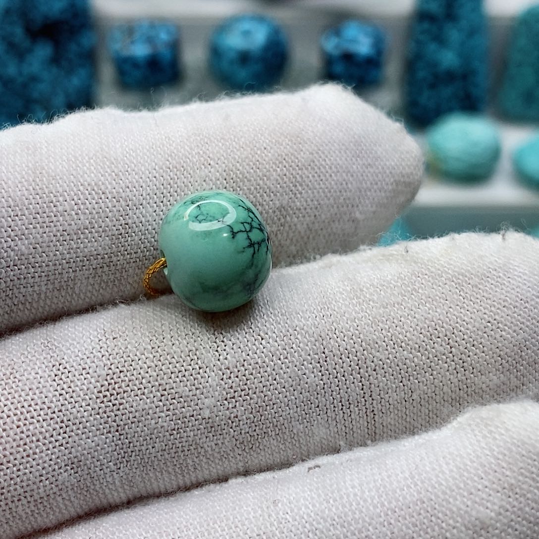 绿松石珠宝奇石未镶嵌