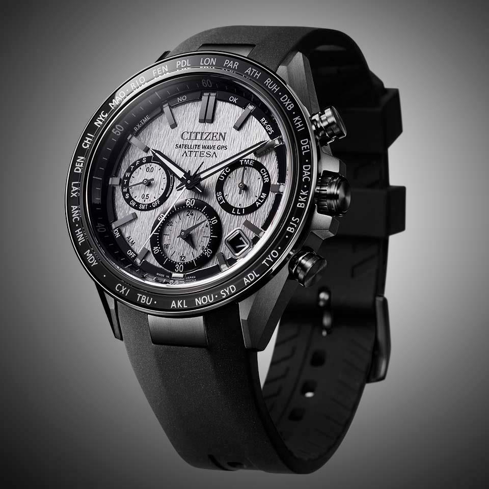 Citizen/西铁城香港直邮光动能卫星对时舒博钛男手表CC4055-14H