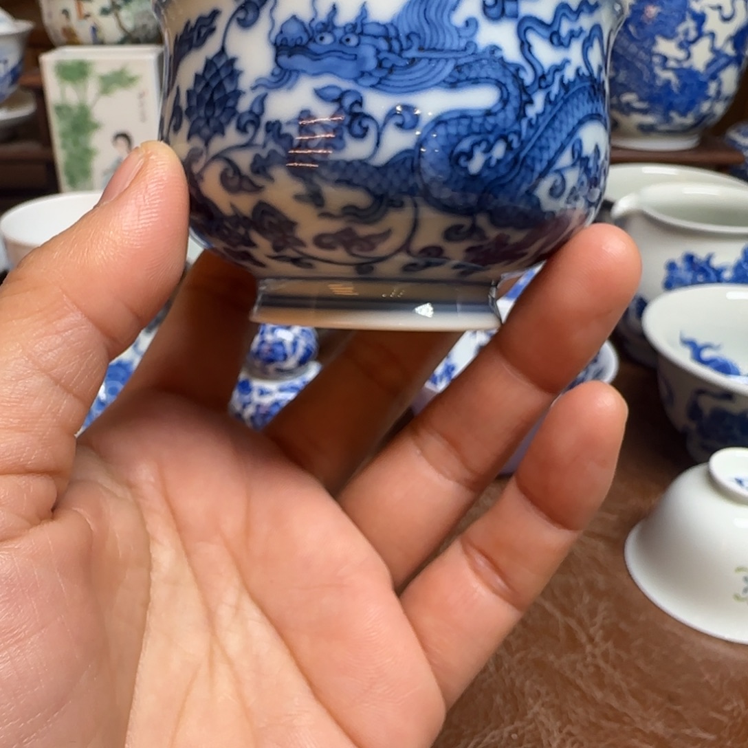 陶摆件今天晚上的月亮很圆