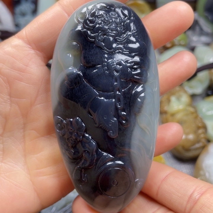 和田玉挂件未镶嵌