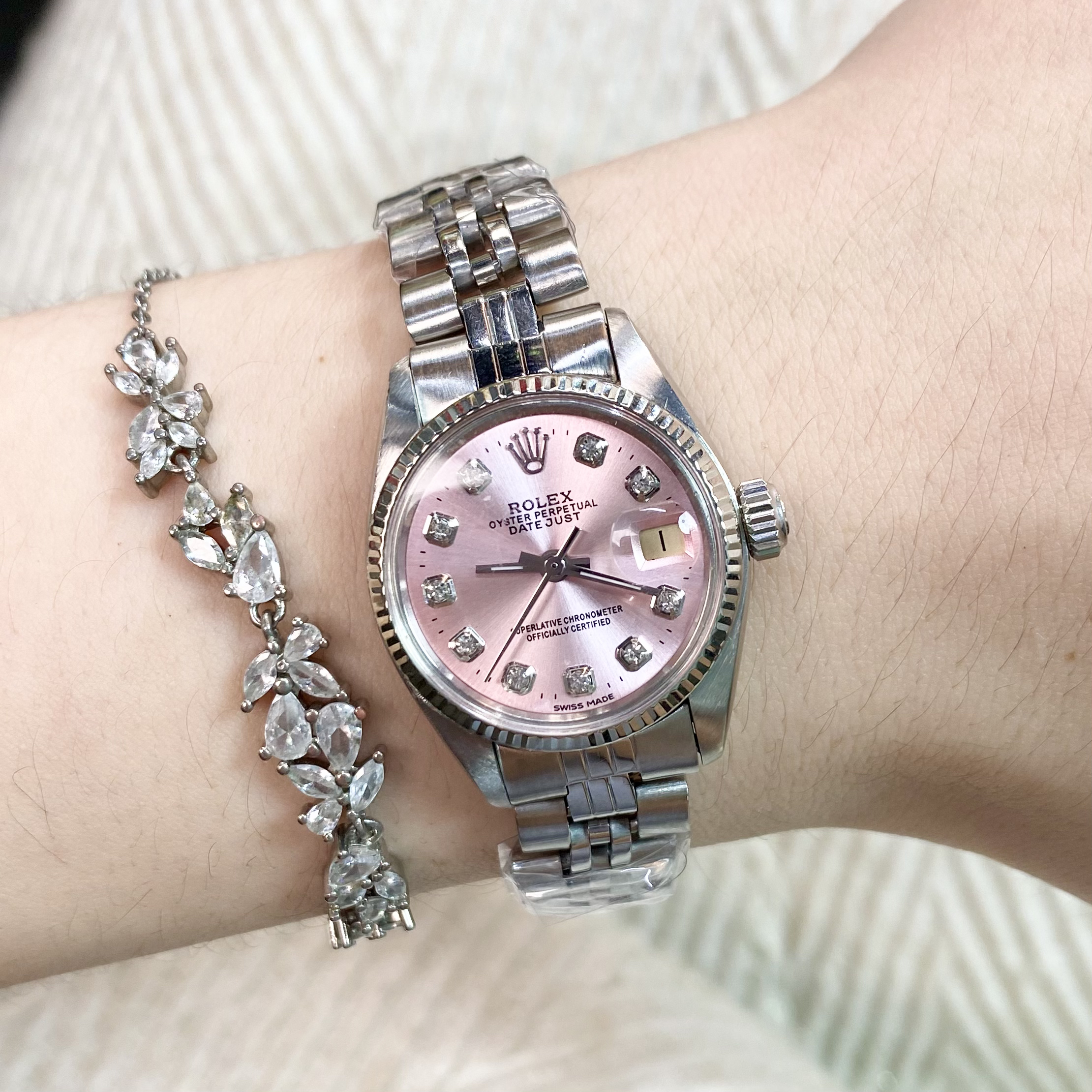 99新 Rolex/劳力士 日志/自动机械/15042412