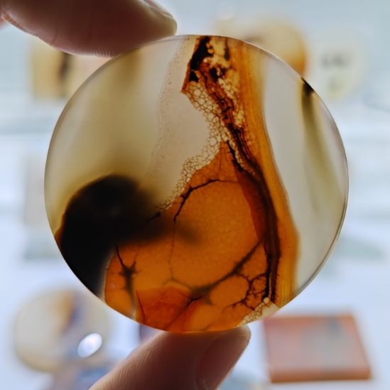 玛瑙/玉髓未镶嵌吊坠(不含链)6号