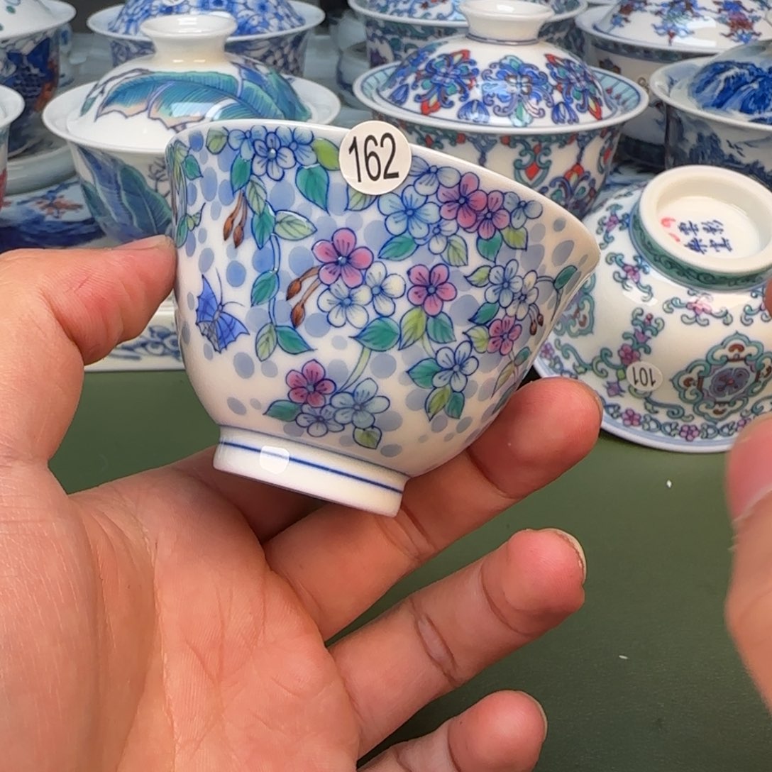 彦祖纯手工手绘茶具162