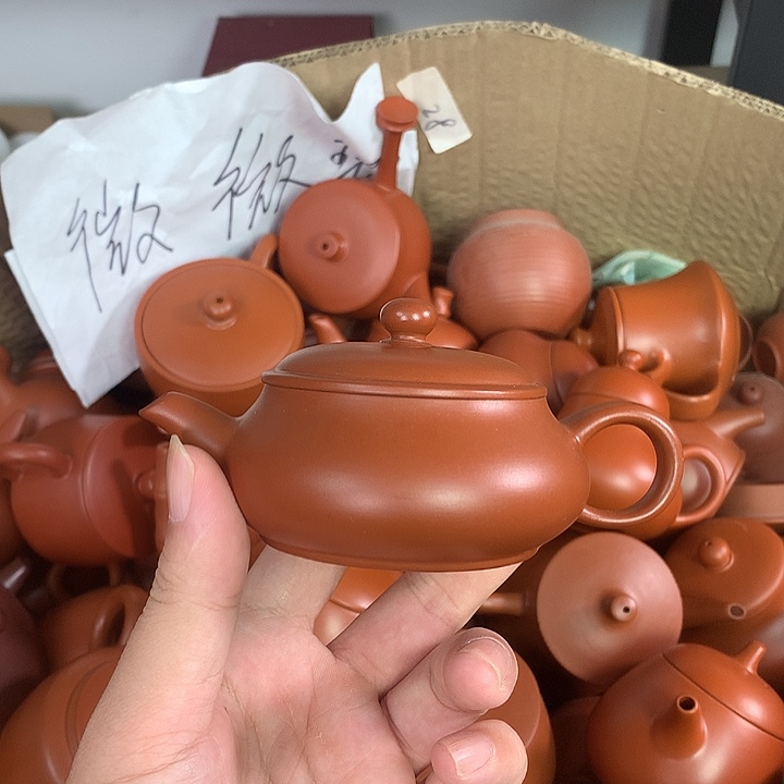 原矿朱泥茶壶茶具家用120